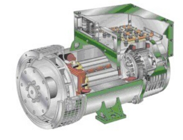 乌海发电机内部结构图